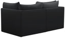 Jacob Black Velvet Modular Sofa - Royal Furniture & Gifts (MI) - Multi Location