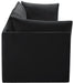 Jacob Black Velvet Modular Sofa - Royal Furniture & Gifts (MI) - Multi Location