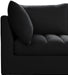 Jacob Black Velvet Modular Sectional - Royal Furniture & Gifts (MI) - Multi Location