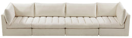 Jacob Cream Velvet Modular Sofa - Royal Furniture & Gifts (MI) - Multi Location