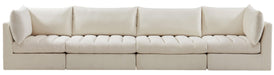 Jacob Cream Velvet Modular Sofa - Royal Furniture & Gifts (MI) - Multi Location