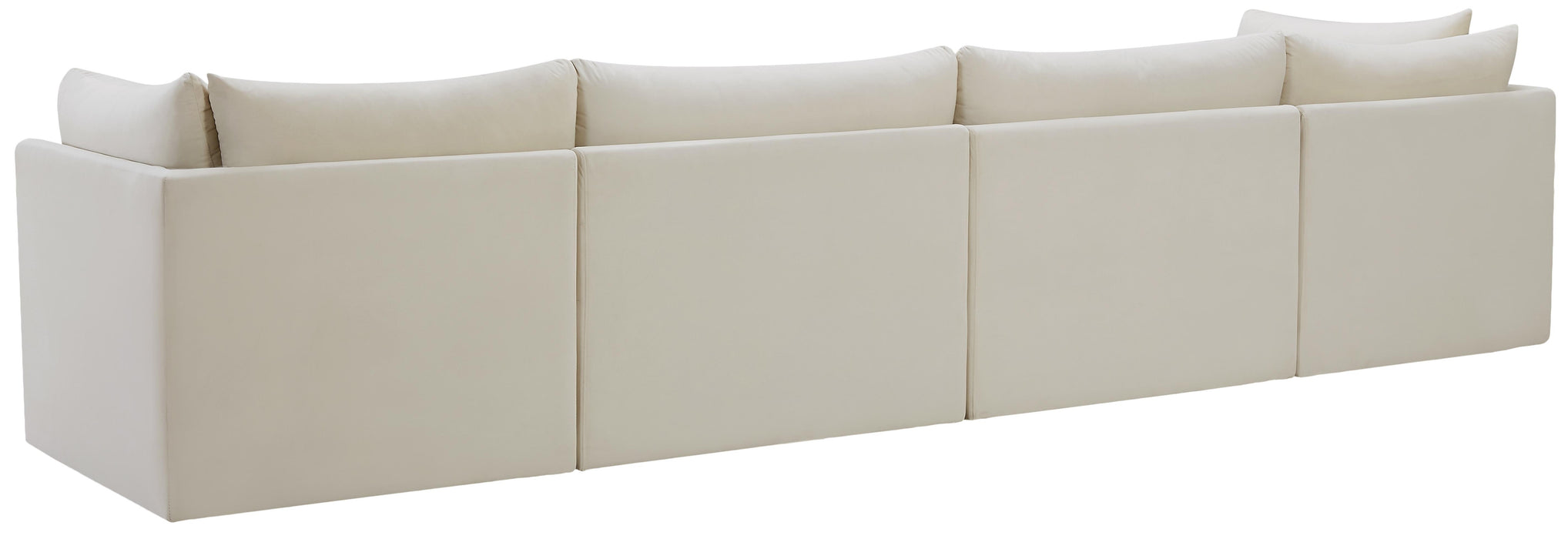 Jacob Cream Velvet Modular Sofa - Royal Furniture & Gifts (MI) - Multi Location