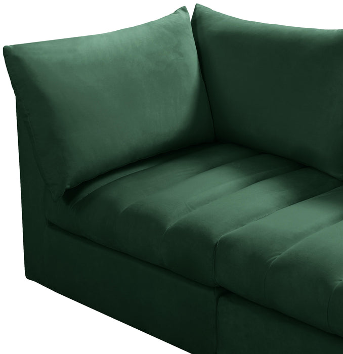 Jacob Green Velvet Modular Sofa - Royal Furniture & Gifts (MI) - Multi Location