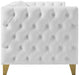 Michelle White Faux Leather Sofa - Royal Furniture & Gifts (MI) - Multi Location