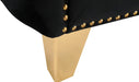 Michelle Black Velvet Loveseat - Royal Furniture & Gifts (MI) - Multi Location