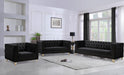 Michelle Black Velvet Sofa - Royal Furniture & Gifts (MI) - Multi Location