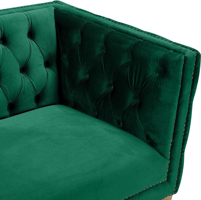 Michelle Green Velvet Sofa - Royal Furniture & Gifts (MI) - Multi Location