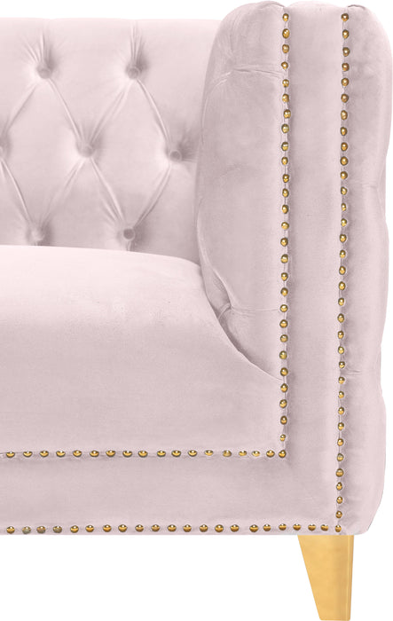 Michelle Pink Velvet Loveseat - Royal Furniture & Gifts (MI) - Multi Location