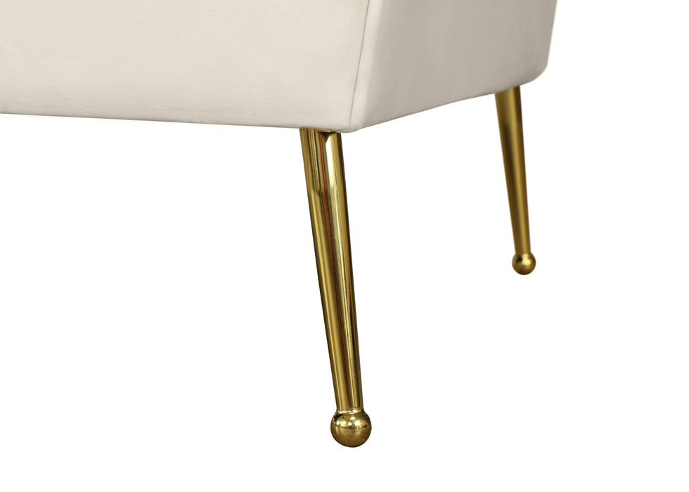 Hermosa Cream Velvet Sofa - Royal Furniture & Gifts (MI) - Multi Location