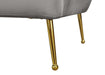 Hermosa Grey Velvet Sofa - Royal Furniture & Gifts (MI) - Multi Location