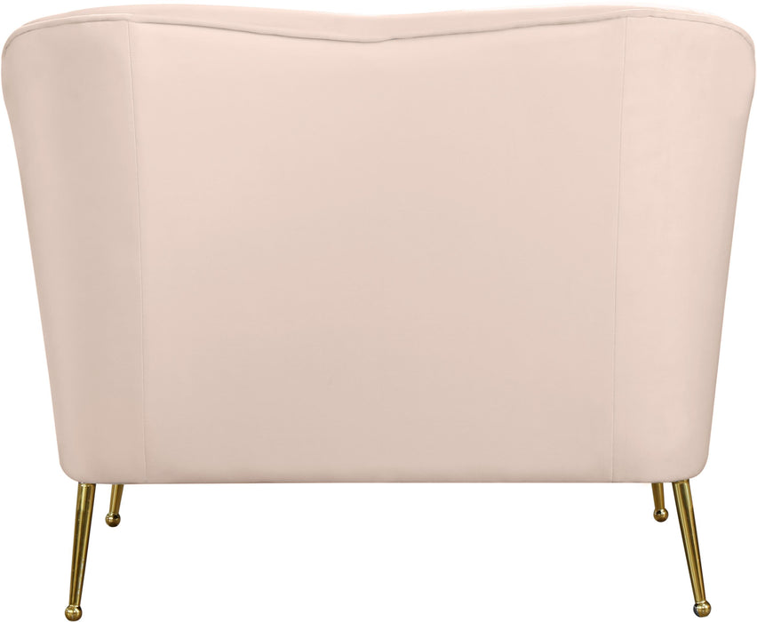 Hermosa Pink Velvet Chair - Royal Furniture & Gifts (MI) - Multi Location