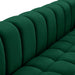 Gwen Green Velvet Loveseat - Royal Furniture & Gifts (MI) - Multi Location