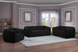 Dixie Black Velvet Sofa - Royal Furniture & Gifts (MI) - Multi Location