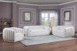 Dixie Cream Velvet Loveseat - Royal Furniture & Gifts (MI) - Multi Location