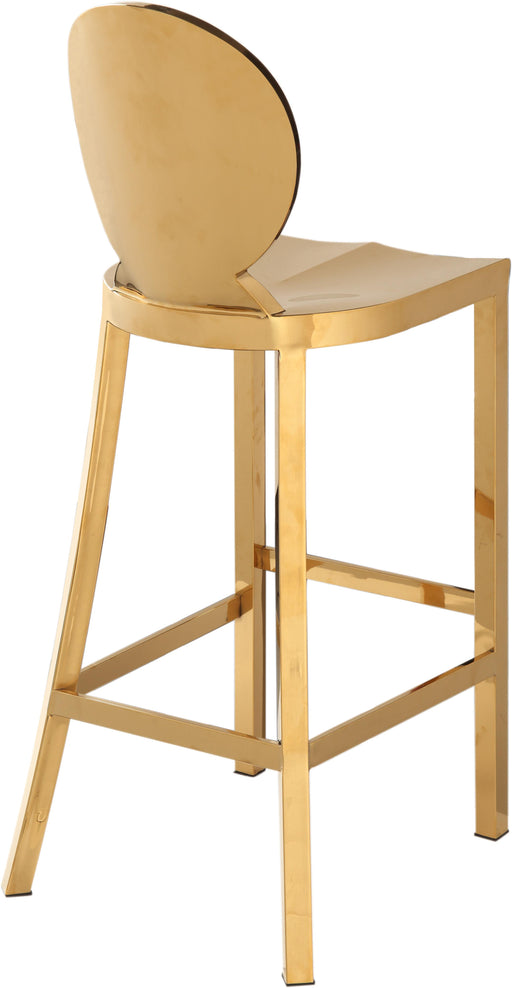 Maddox Gold Stool - Royal Furniture & Gifts (MI) - Multi Location