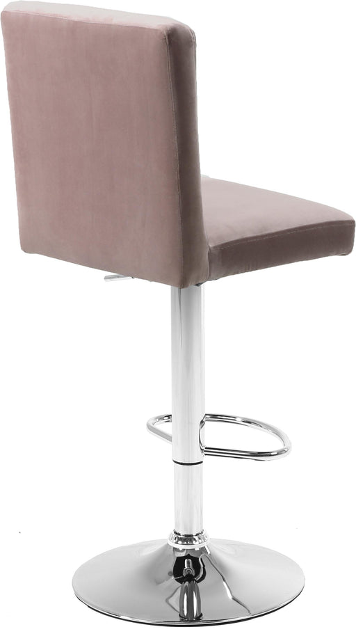 Joel Pink Velvet Adjustable Stool - Royal Furniture & Gifts (MI) - Multi Location
