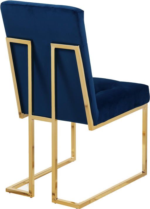 Pierre Navy Velvet Dining Chair - Royal Furniture & Gifts (MI) - Multi Location