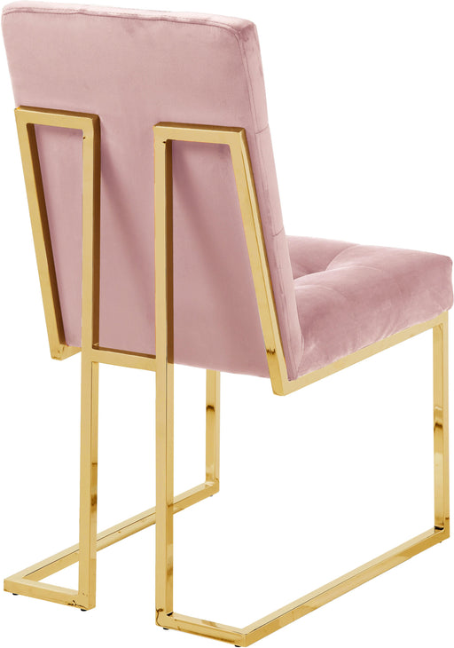 Pierre Pink Velvet Dining Chair - Royal Furniture & Gifts (MI) - Multi Location