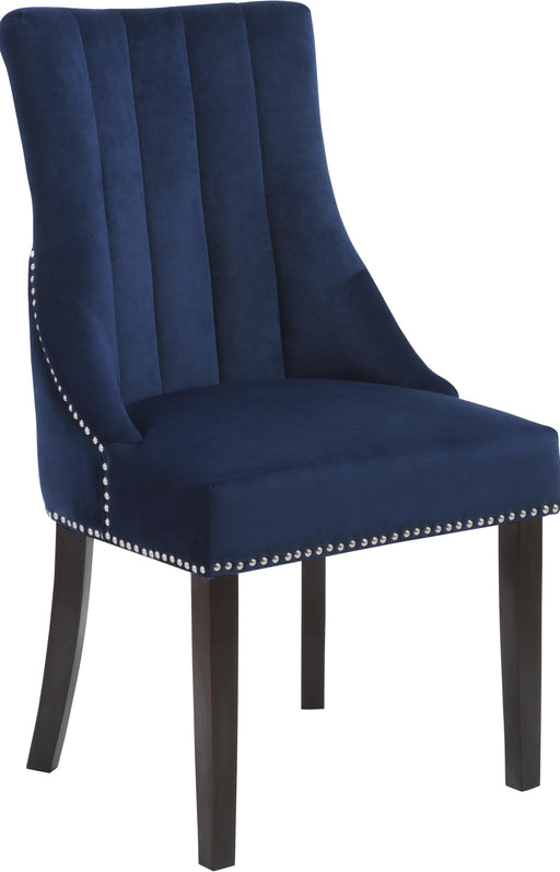 Oxford Navy Velvet Dining Chair - Royal Furniture & Gifts (MI) - Multi Location