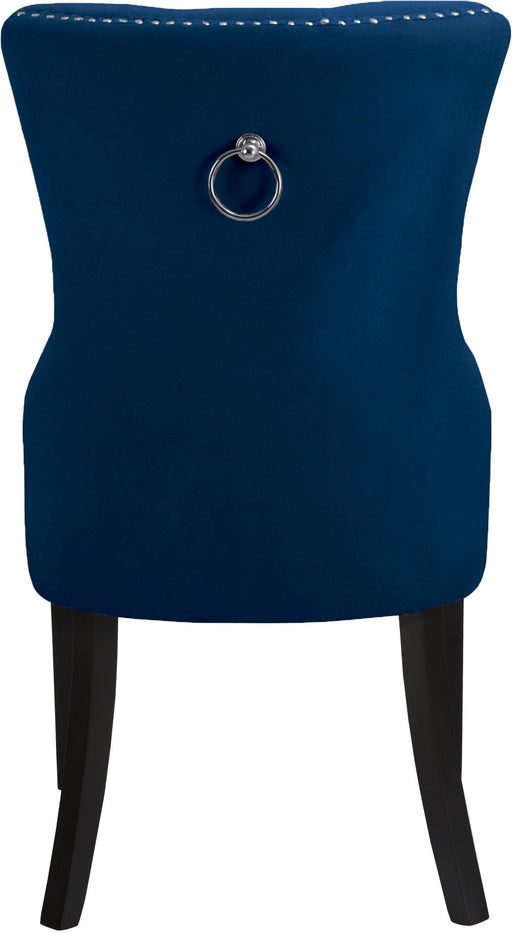 Nikki Navy Velvet Dining Chair - Royal Furniture & Gifts (MI) - Multi Location