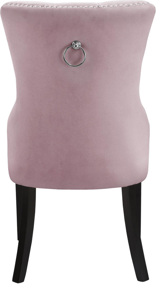Nikki Pink Velvet Dining Chair - Royal Furniture & Gifts (MI) - Multi Location