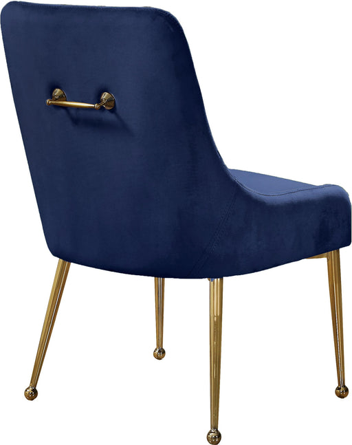 Owen Navy Velvet Dining Chair - Royal Furniture & Gifts (MI) - Multi Location