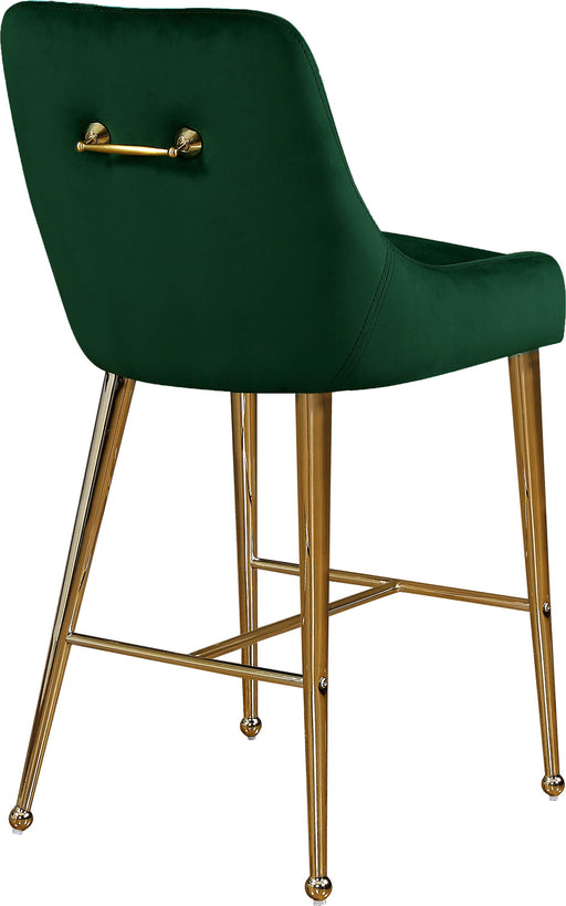 Owen Green Velvet Stool - Royal Furniture & Gifts (MI) - Multi Location