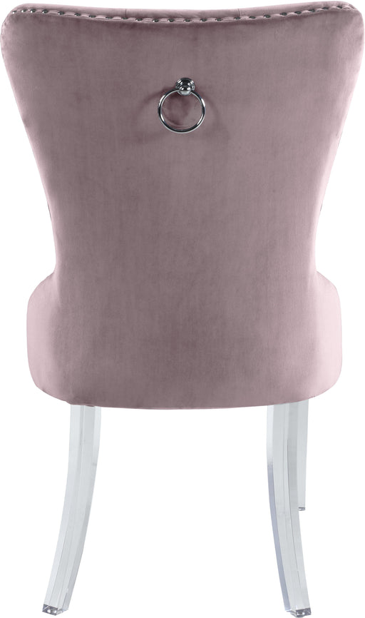 Miley Pink Velvet Dining Chair - Royal Furniture & Gifts (MI) - Multi Location