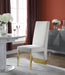 Porsha Cream Velvet Dining Chair - Royal Furniture & Gifts (MI) - Multi Location
