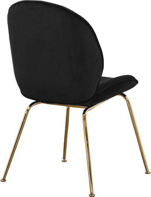 Paris Black Velvet Dining Chair - Royal Furniture & Gifts (MI) - Multi Location