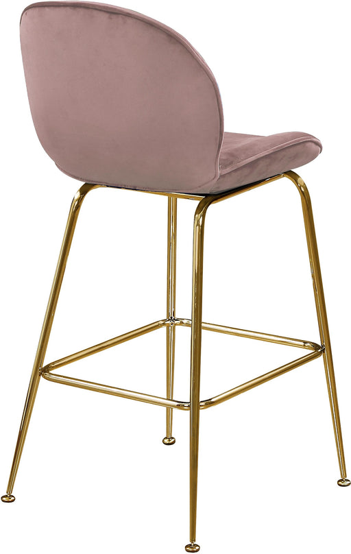 Paris Pink Velvet Stool - Royal Furniture & Gifts (MI) - Multi Location