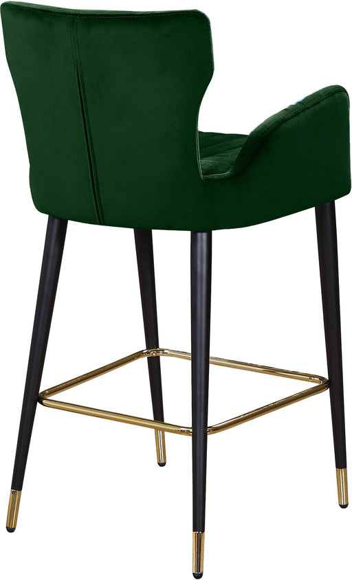 Luxe Green Velvet Stool - Royal Furniture & Gifts (MI) - Multi Location