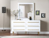 Marisol White Mirror - Royal Furniture & Gifts (MI) - Multi Location