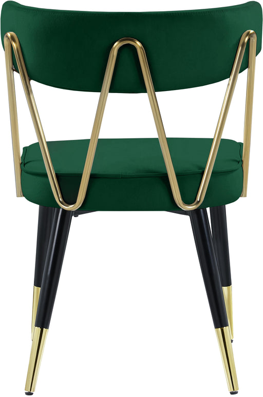 Rheingold Green Velvet Dining Chair - Royal Furniture & Gifts (MI) - Multi Location