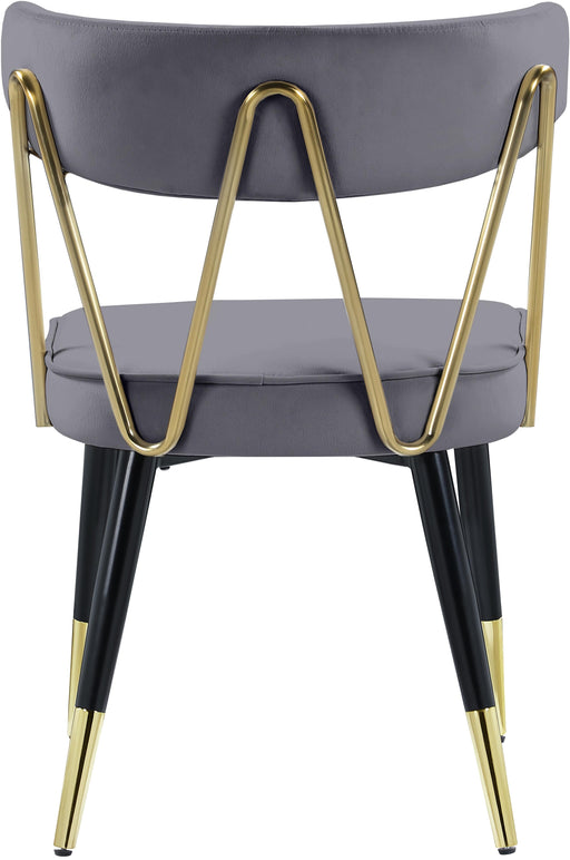 Rheingold Grey Velvet Dining Chair - Royal Furniture & Gifts (MI) - Multi Location
