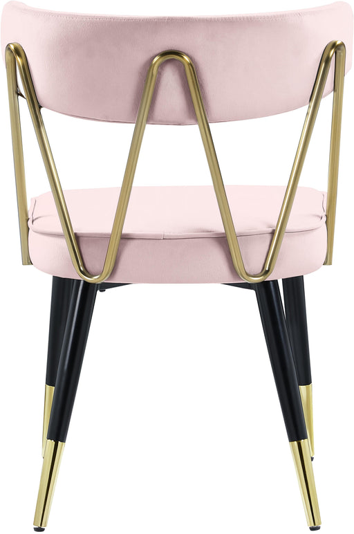 Rheingold Pink Velvet Dining Chair - Royal Furniture & Gifts (MI) - Multi Location