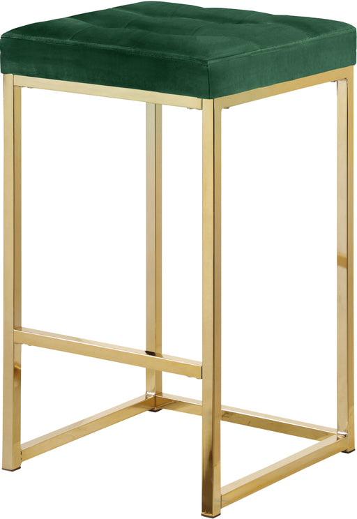 Nicola Green Velvet Stool - Royal Furniture & Gifts (MI) - Multi Location