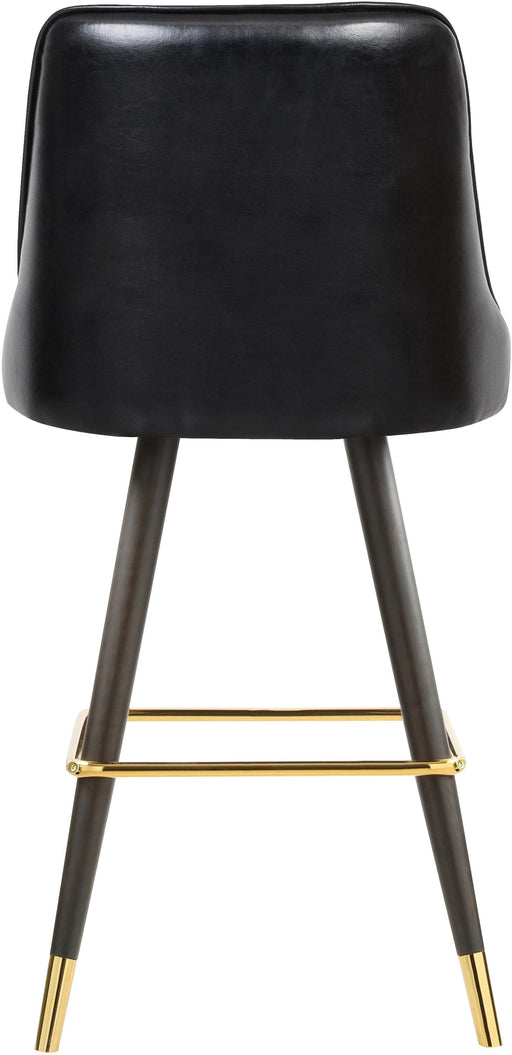Portnoy Black Faux Leather Counter/Bar Stool - Royal Furniture & Gifts (MI) - Multi Location
