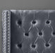 Aiden Grey Velvet King Bed - Royal Furniture & Gifts (MI) - Multi Location