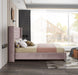 Aiden Pink Velvet Full Bed - Royal Furniture & Gifts (MI) - Multi Location