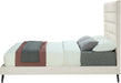 Elly Cream Velvet King Bed - Royal Furniture & Gifts (MI) - Multi Location