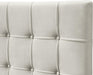 Elly Cream Velvet King Bed - Royal Furniture & Gifts (MI) - Multi Location