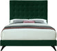 Elly Green Velvet King Bed - Royal Furniture & Gifts (MI) - Multi Location