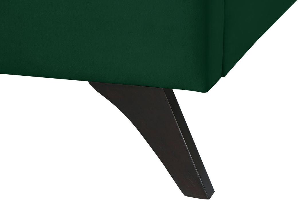 Elly Green Velvet King Bed - Royal Furniture & Gifts (MI) - Multi Location