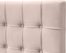 Elly Pink Velvet King Bed - Royal Furniture & Gifts (MI) - Multi Location