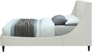 Eva Cream Velvet King Bed - Royal Furniture & Gifts (MI) - Multi Location
