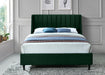 Eva Green Velvet King Bed - Royal Furniture & Gifts (MI) - Multi Location