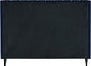 Eva Navy Velvet Full Bed - Royal Furniture & Gifts (MI) - Multi Location