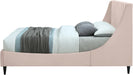 Eva Pink Velvet King Bed - Royal Furniture & Gifts (MI) - Multi Location