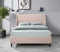 Eva Pink Velvet King Bed - Royal Furniture & Gifts (MI) - Multi Location